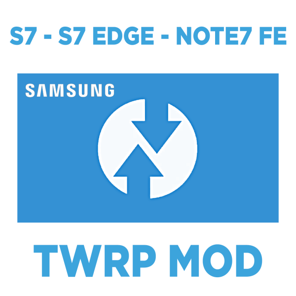 Bản TWRP MOD tự khởi động vào TWRP sau khi ODIN Flash xong - Dùng cho các dòng máy SAMSUNG S7, S7 EDGE, NOTE FE
