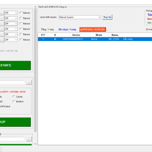 Phần mềm cài ROM tự động AUTO ROM TOOL BY MINBOX - Cài Rom tự động cho các cụm điện thoại không màn hình chạy BOX PHONE FARM